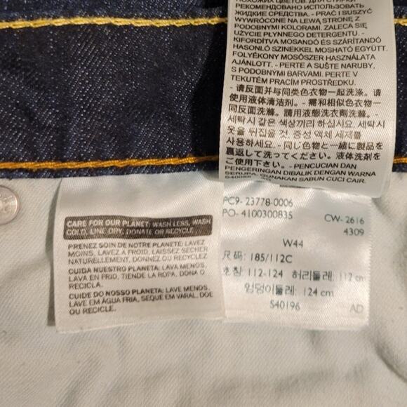 Levi’s 541 Athletic Fit Denim Shorts Big & Tall Minimalist Streetwear Sz 44 - Picture 9 of 9